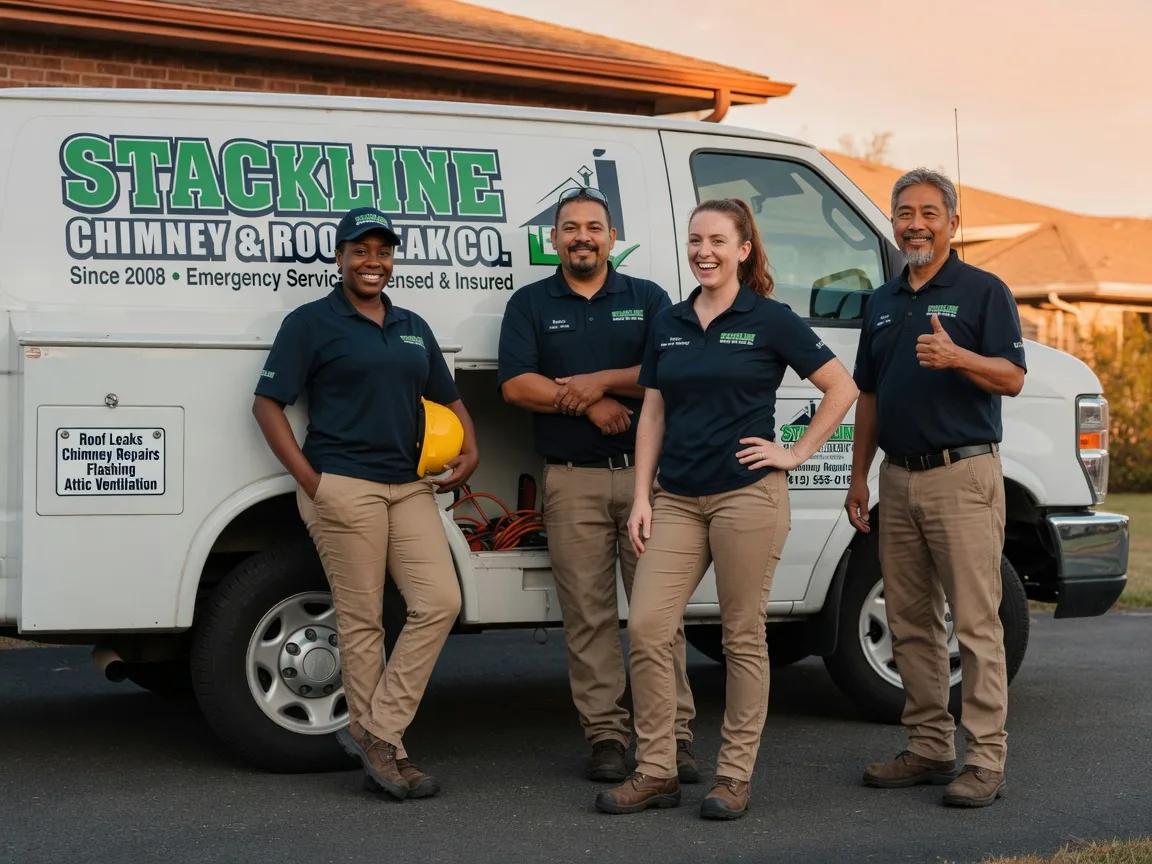 Chimney flashing repair company in Brookings, OR